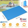 Portable Beach Blanket 4.6â€™ x 6.6â€™ Waterproof Foldable Camping Rug Pocket Sandproof Picnic Mat for Camping Picnic Hiking Grass Travel