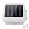 LED Solar Powered Stair Lights Dusk-To-Dawn Waterproof Garden Pathway Patio Fence Lamp