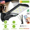 Solar Wall Light Outdoor 72 COB Beads PIR Motion Sensor Remote Control Wireless Lamps IP65 Waterproof Lighting For Garage Front Door Garden Pathway