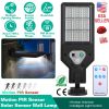 Solar Wall Light Outdoor 72 LED Beads PIR Motion Sensor Remote Control Wireless Lamps IP45 Waterproof Lighting for Garage Front Door Garden Pathway