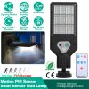 Solar Wall Light Outdoor 72 LED Beads PIR Motion Sensor Remote Control Wireless Lamps IP45 Waterproof Lighting for Garage Front Door Garden Pathway