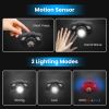 Motion Sensor LED Headlamp Zoomable Headlamp Flashlight  Waterproof Outdoor Emergency Headlight with 3 Lighting Modes