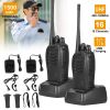 2 x Baofeng BF-888S Walkie Talkies Two Way Radio UHF 16CH 400-470MHZ Long Range