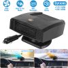 12V 150W Portable Car Heater Heating Fan 2 in 1 Defroster Defogger Demister Windshield Heater Automotive Cooling Fan with 360°Rotating Base