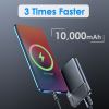 10000mAh Fast Charging Power Bank PD18W Fast Charger Portable Phone Charger with 1 USB Cable Fit For IOS Phone 15 14 13 And More