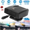 12V 150W Portable Car Heater Heating Fan 2 in 1 Defroster Defogger Demister Windshield Heater Automotive Cooling Fan with 360°Rotating Base